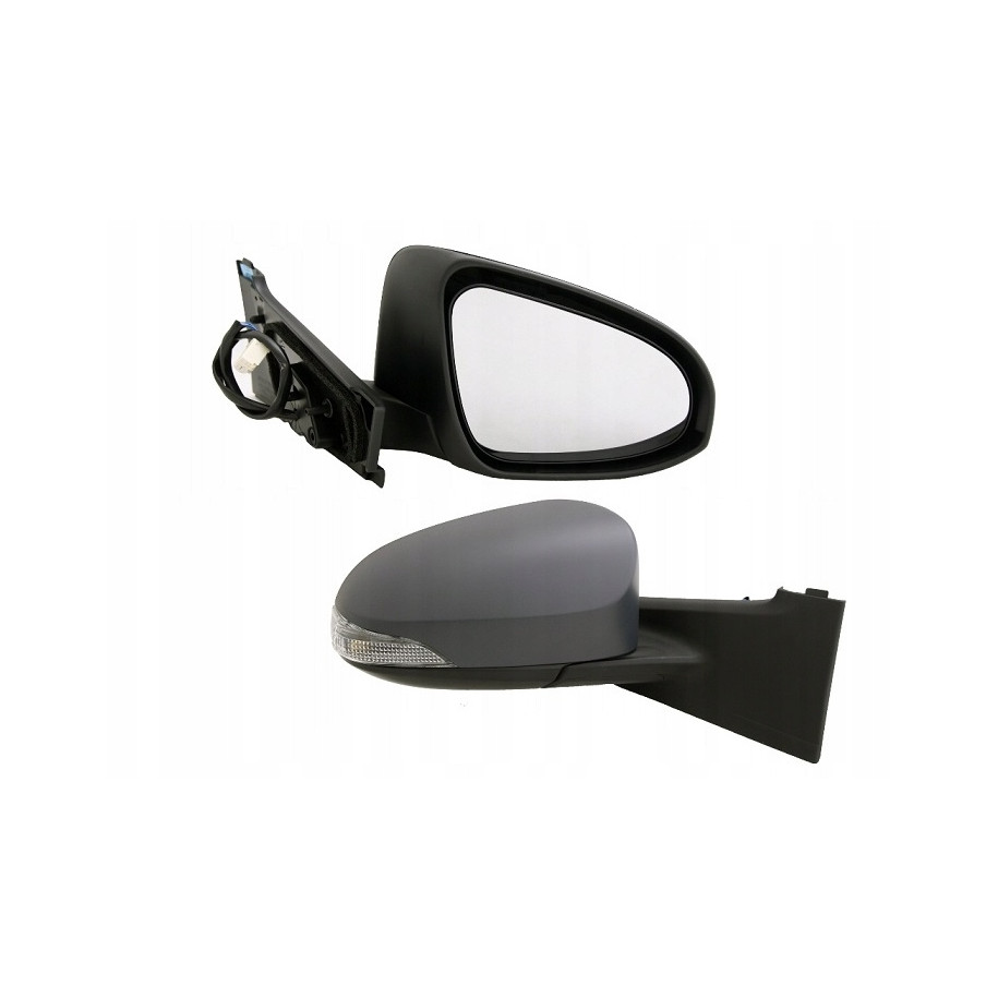 LUSTERKO TOYOTA YARIS 11-14 PRAWE MIGACZ ELEKTRYCZNE OGRZEWANE