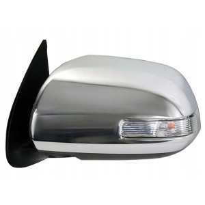 LUSTERKO TOYOTA HILUX 11-15 LEWE MIGACZ CHROMOWANE SKŁADANE ELEKTRYCZNIE