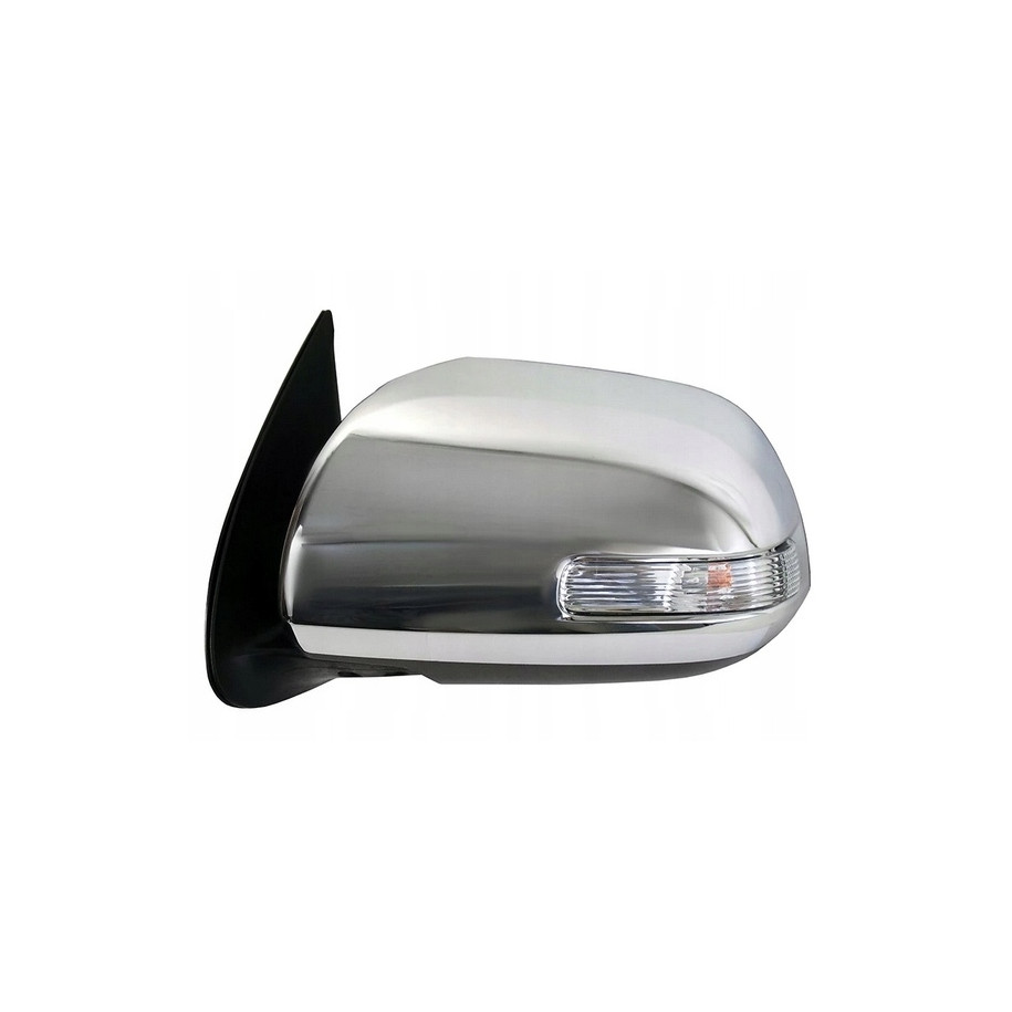 LUSTERKO TOYOTA HILUX 11-15 LEWE MIGACZ CHROMOWANE SKŁADANE ELEKTRYCZNIE