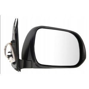 LUSTERKO TOYOTA HILUX 11-15 PRAWE CZARNE MIGACZ ELEKTRYCZNE