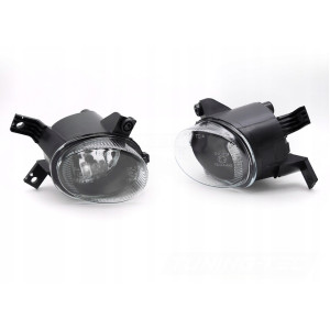 HALOGENY W ZDERZAK PRZECIWMGIELNE AUDI A3 8P 03-12 / A4 B7 04-08 CLEAR