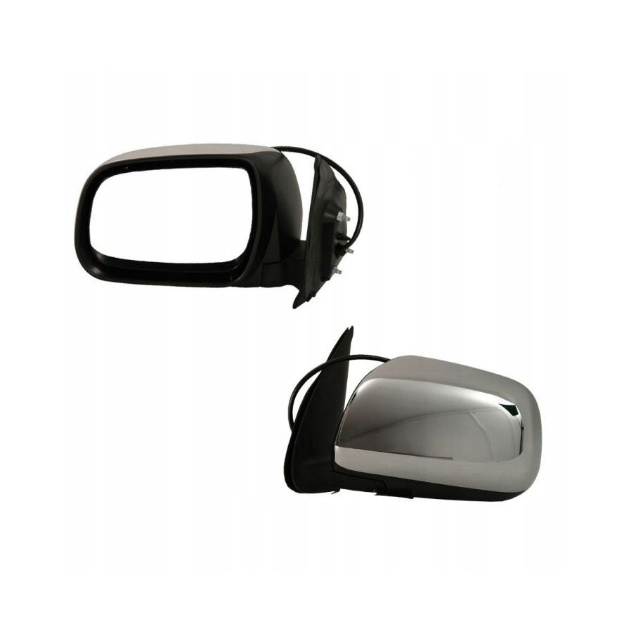 LUSTERKO TOYOTA HILUX 04-11 LEWE CHROM ELEKTRYCZNE