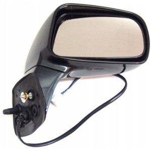 LUSTERKO TOYOTA COROLLA VERSO 04-09 PRAWE CZARNE OGRZEWANE ELEKTRYCZNE