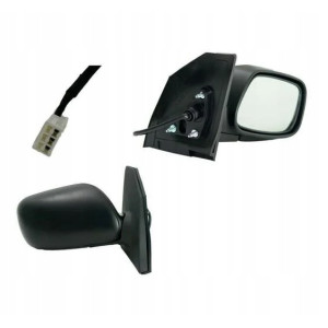 LUSTERKO TOYOTA COROLLA 02-06 PRAWE ELEKTRYCZNE PROSTOKĄTNA KOSTKA