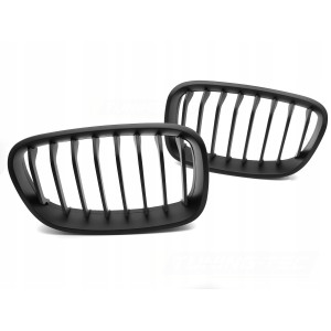 GRILL ATRAPA PRZEDNIA NERKI BMW 1 F20 F21 11-14 MATT BLACK