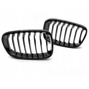GRILL ATRAPA PRZEDNIA NERKI BMW 1 F20 F21 11-14 GLOSSY BLACK