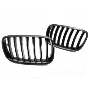 GRILL ATRAPA PRZEDNIA NERKI BMW X5 E70 07-13 X6 E71 08-14 GLOSSY BLACK