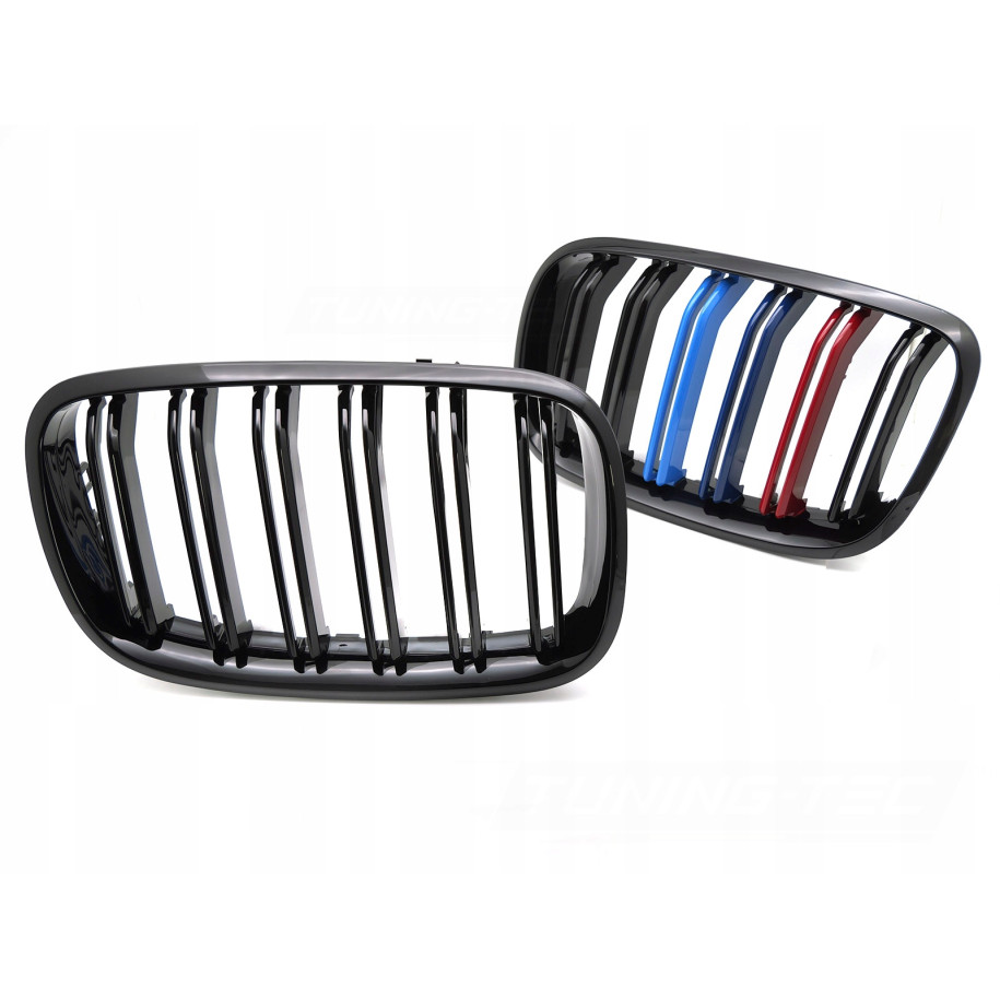 GRILL ATRAPA PRZEDNIA NERKI BMW X5 E70 07-13 / X6 E71 08-14 TRI-COLOUR