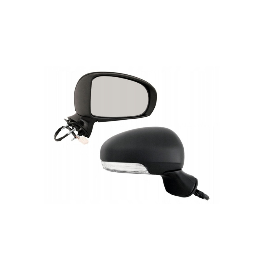 LUSTERKO TOYOTA AVENSIS 08-15 PRAWE MIGACZ SKŁADANE ELEKTRYCZNIE