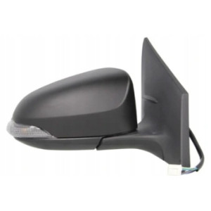 LUSTERKO TOYOTA AURIS 13- PRAWE MIGACZ SKŁADANE ELEKTRYCZNIE DO MALOWANIA