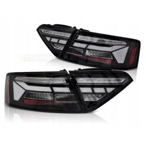 LAMPY TYLNE DIODOWE AUDI A5 11-16 OEM BULB BLACK LED BAR DTS LIFT