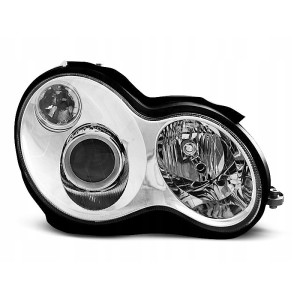 LAMPY REFLEKTORY MERCEDES W203 C-KLASA 00-04 CHROME