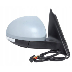 LUSTERKO SKODA YETI 09-17 PRAWE ELEKTRYCZNE OGRZEWANE MIGACZ DO MALOWANIA