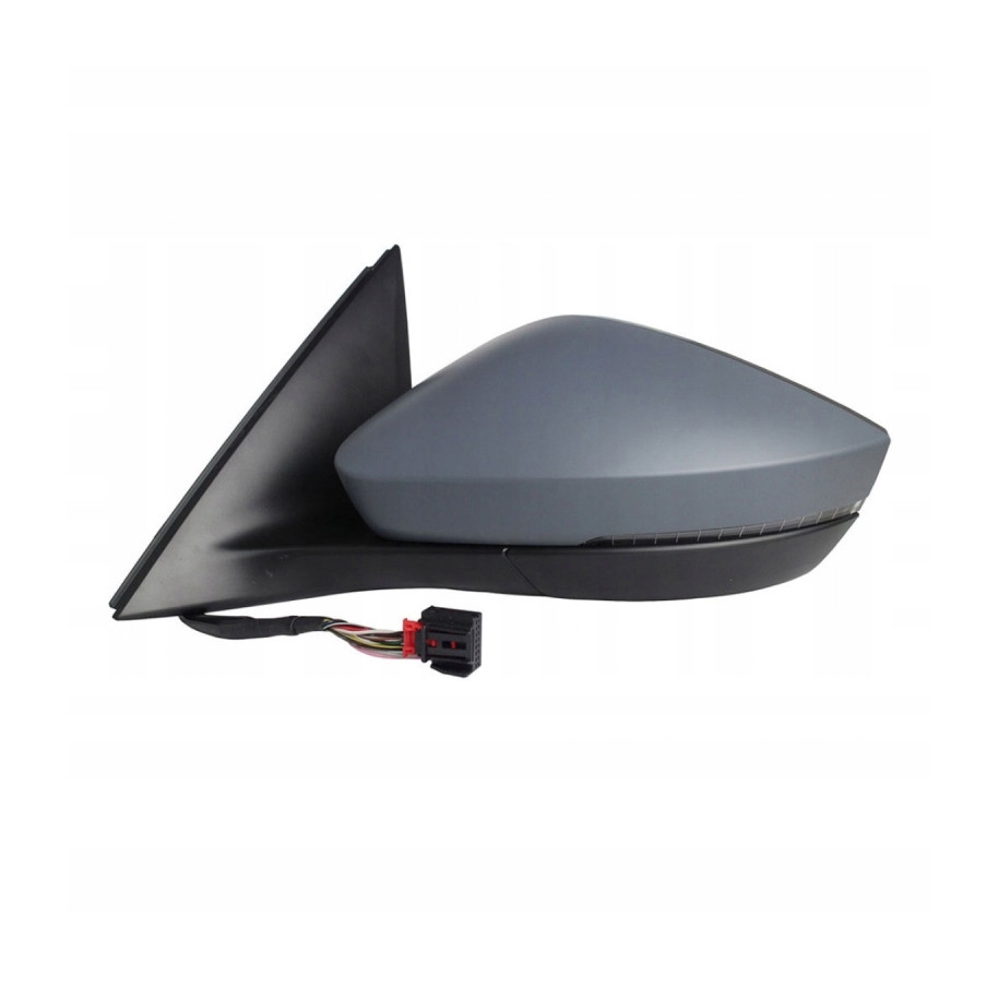 LUSTERKO SKODA KAMIQ SCALA 19-23 LEWE SKŁADANE ELEKTRYCZNIE MIGACZ LED