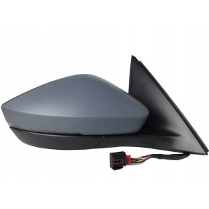 LUSTERKO SKODA KAMIQ SCALA 19-23 PRAWE ELEKTRYCZNE OGRZEWANE MIGACZ LED