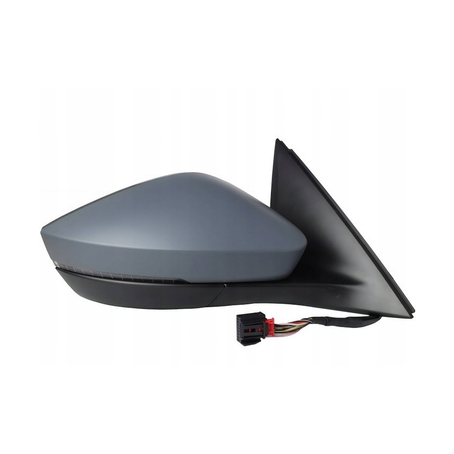 LUSTERKO SKODA KAMIQ SCALA 19-23 PRAWE ELEKTRYCZNE OGRZEWANE MIGACZ LED