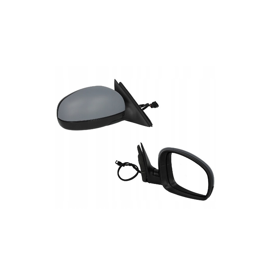 LUSTERKO SKODA ROOMSTER PRAKTIK 06-15 PRAWE MECHANICZNE DO MALOWANIA