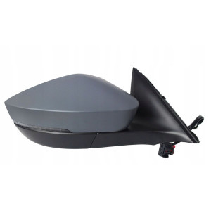 LUSTERKO SKODA OCTAVIA 20-24 PRAWE SKŁADANE ELEKTRYCZNIE MIGACZ LED