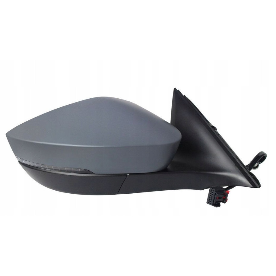 LUSTERKO SKODA OCTAVIA 20-24 PRAWE SKŁADANE ELEKTRYCZNIE MIGACZ LED