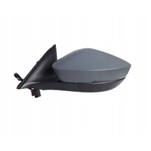 LUSTERKO SKODA OCTAVIA 20-24 LEWE SKŁADANE ELEKTRYCZNIE MIGACZ LED