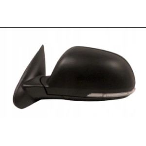 LUSTERKO SKODA OCTAVIA II 08-12 LEWE MIGACZ CZARNE OGRZEWANE ELEKTRYCZNE