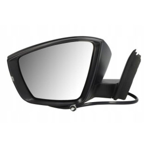 LUSTERKO SKODA KAROQ 17-22 LEWE ELEKTRYCZNE OGRZEWANE DO MALOWANIA MIGACZ