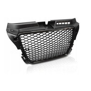 ATRAPA GRILL AUDI A3 08-12 SPORT GLOSSY BLACK PDC