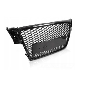 GRILL ATRAPA PRZEDNIA AUDI A4 B8 08-11 SPORT GLOSSY BLACK PDC