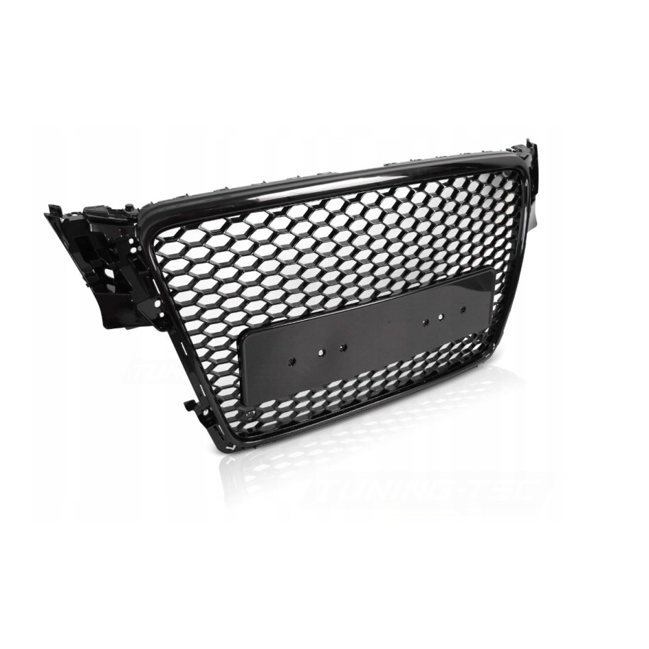 GRILL ATRAPA PRZEDNIA AUDI A4 B8 08-11 SPORT GLOSSY BLACK PDC