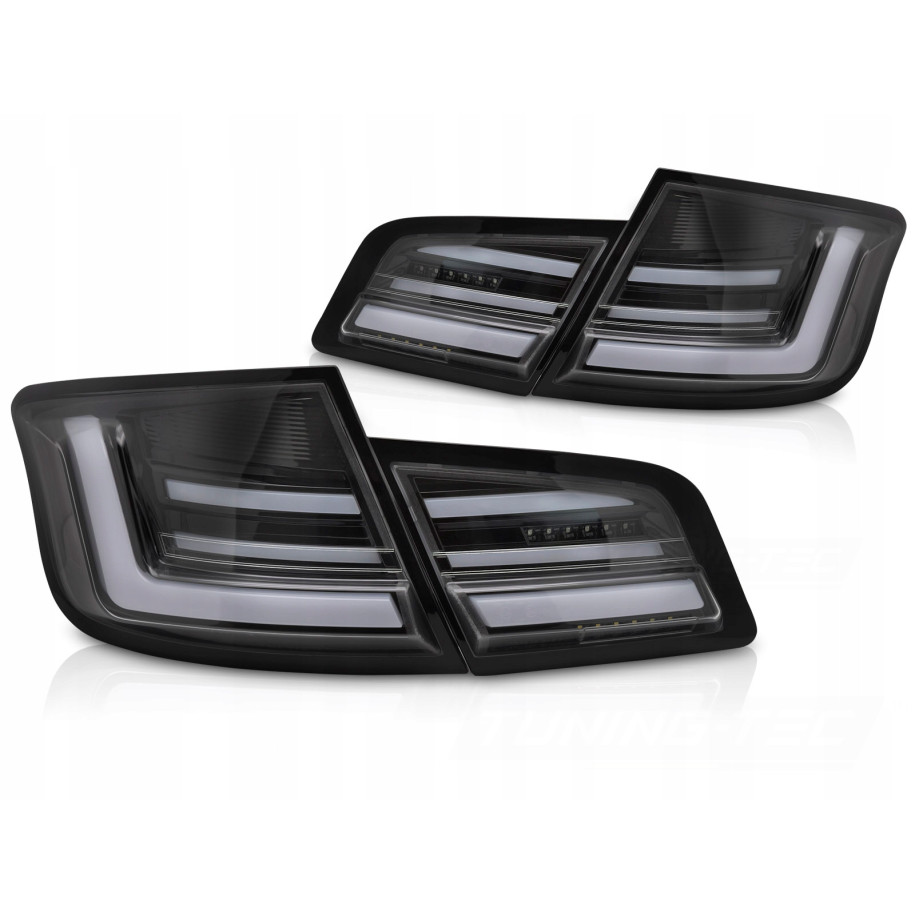 LAMPY TYLNE DIODOWE BMW F10 10-13 LED BAR BLACK SEQ