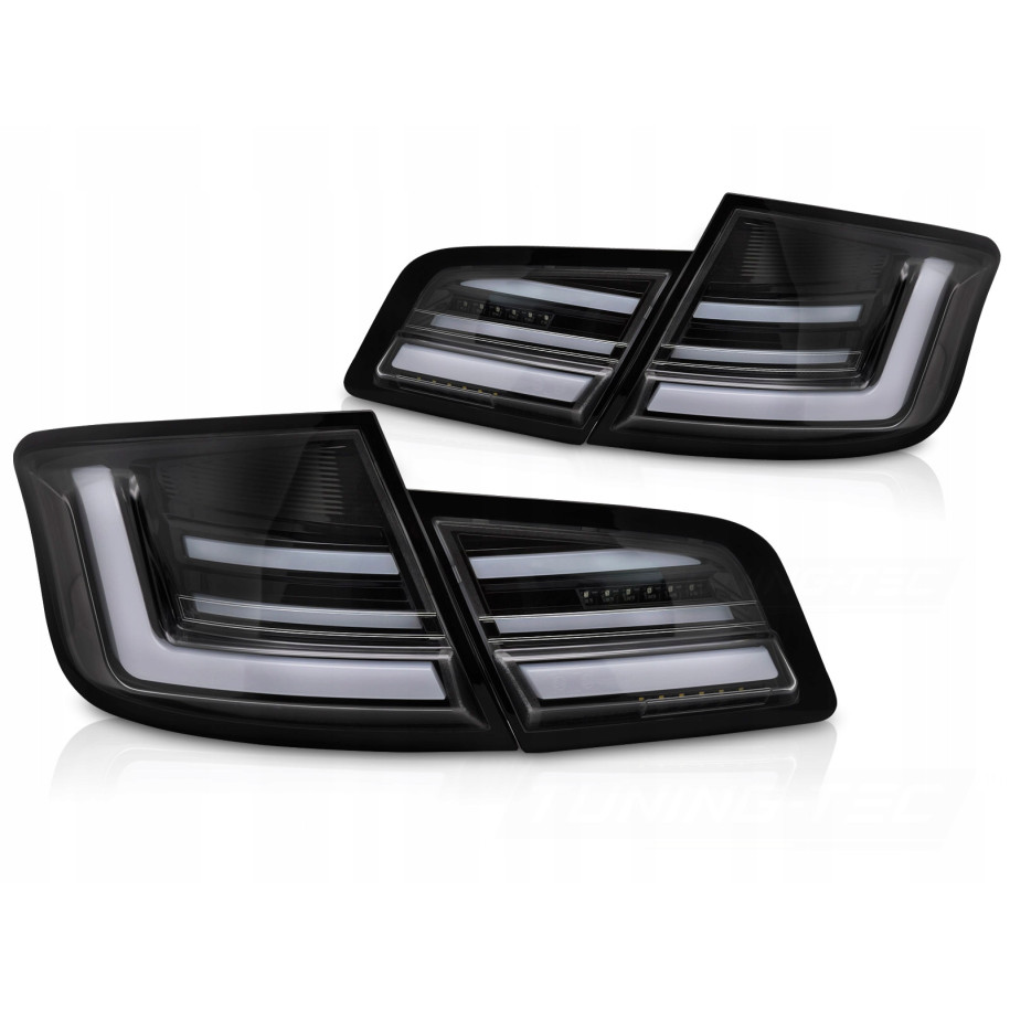 LAMPY TYLNE DIODOWE BMW F10 10-13 LED BAR GLOSSY BLACK