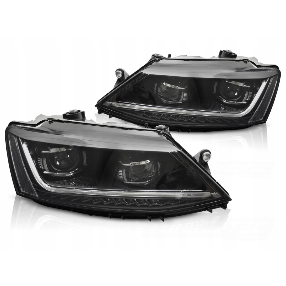 LAMPY REFLEKTORY VW JETTA VI 11-18 LED DRL SEQ
