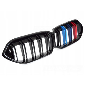ATRAPA GRILL PRZEDNI NERKI BMW 2 F44 19-24 TRI-COLOUR DOUBLE BAR