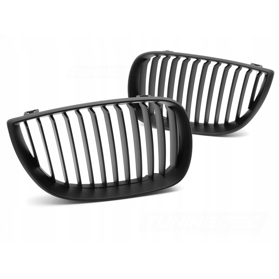 ATRAPA GRILL PRZEDNI NERKI BMW SERIA 1 E87 04-07 MATT BLACK HB 5D