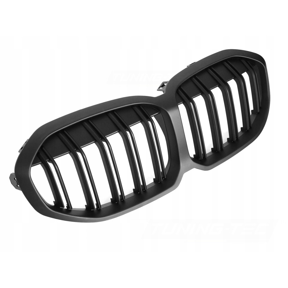 ATRAPA GRILL NERKI BMW 1 F40 19-24 BLACK MATT DOUBLE BAR