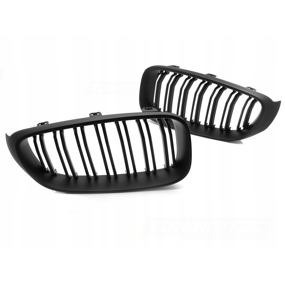 ATRAPA GRILL PRZEDNI NERKI BMW 3 F34 GT 13-17 MATT BLACK DOUBLE BAR