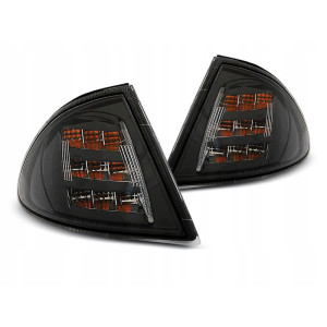 MIGACZE PRZEDNIE BMW E46 05.98-08.01 BLACK LED