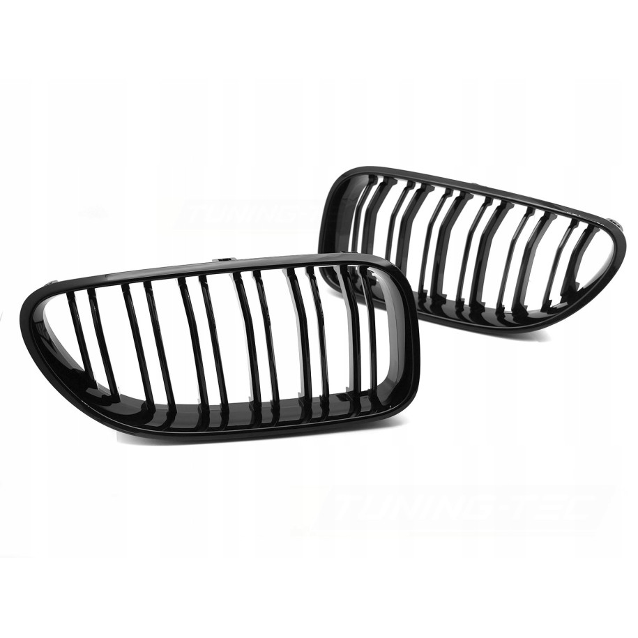ATRAPA GRILL PRZEDNI NERKI BMW E63 02-10 / E64 04-10 MATT BLACK