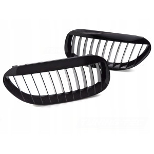 ATRAPA GRILL PRZEDNI NERKI BMW E63 02-10 / E64 04-10 GLOSSY BLACK