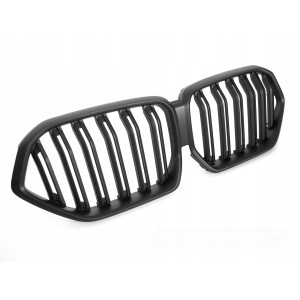 ATRAPA GRILL PRZEDNI NERKI BMW X6 G06 19-23 MATT BLACK DOUBLE BAR