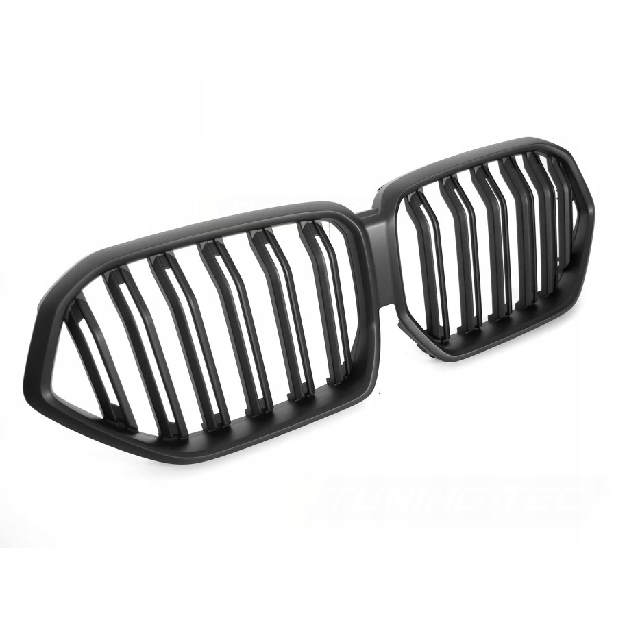 ATRAPA GRILL PRZEDNI NERKI BMW X6 G06 19-23 MATT BLACK DOUBLE BAR