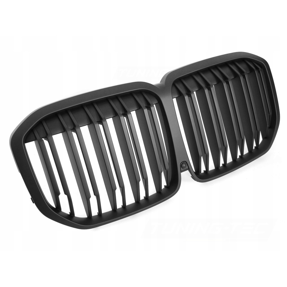 ATRAPA GRILL PRZEDNI NERKI BMW X7 G07 18-22 MATT BLACK DOUBLE BAR