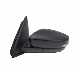 LUSTERKO SEAT TOLEDO RAPID 16-19 LEWE CZARNE MECHANICZNE MIGACZ
