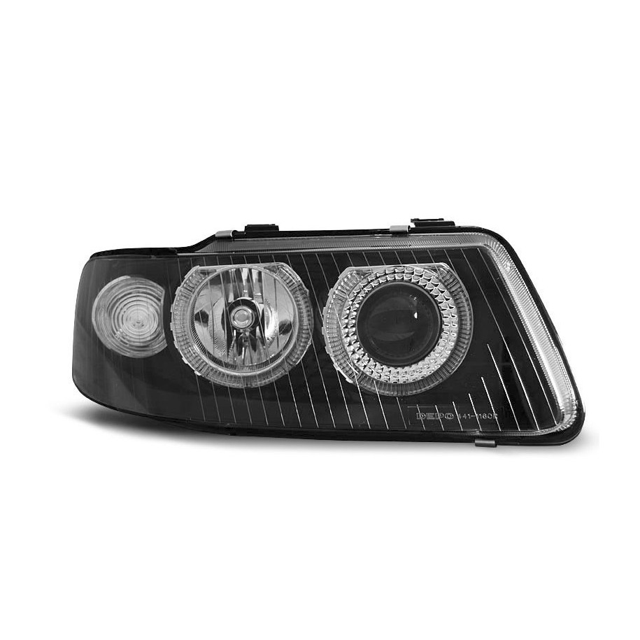REFLEKTORY AUDI A3 RINGI BLACK 01-03