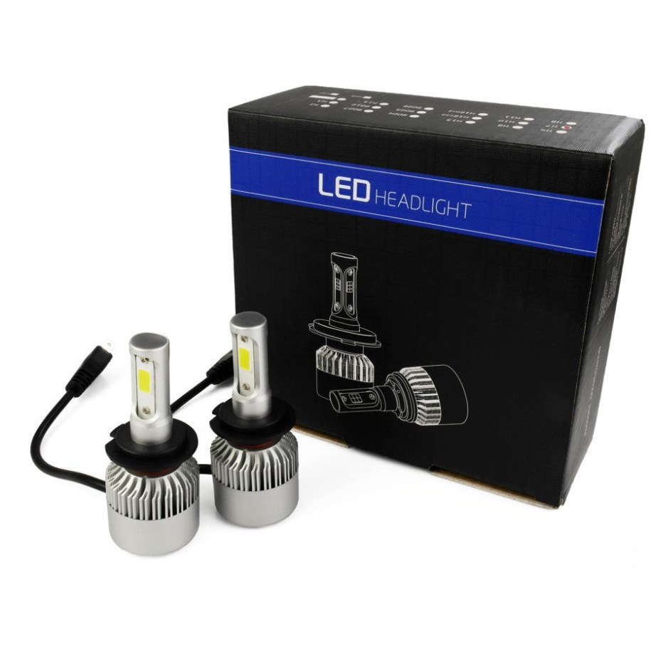 Żarówki LED H7 S2 16000 lm 36W 12V-24V CAN BUS