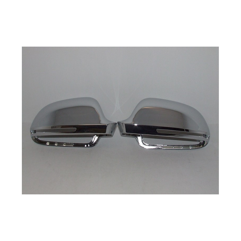 NAKŁADKI OBUDOWY LUSTEREK AUDI A3 A4 A5 A6 08- CHROM