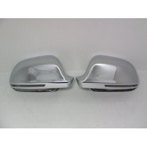 NAKŁADKI OBUDOWY LUSTEREK AUDI A3 A4 A5 A6 08- CHROM