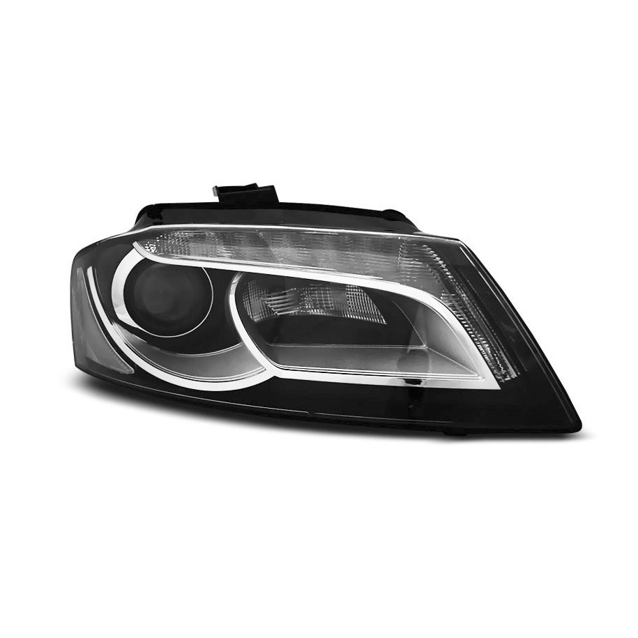 LAMPY REFLEKTORY AUDI A3 P8 08-12 BLACK DRL