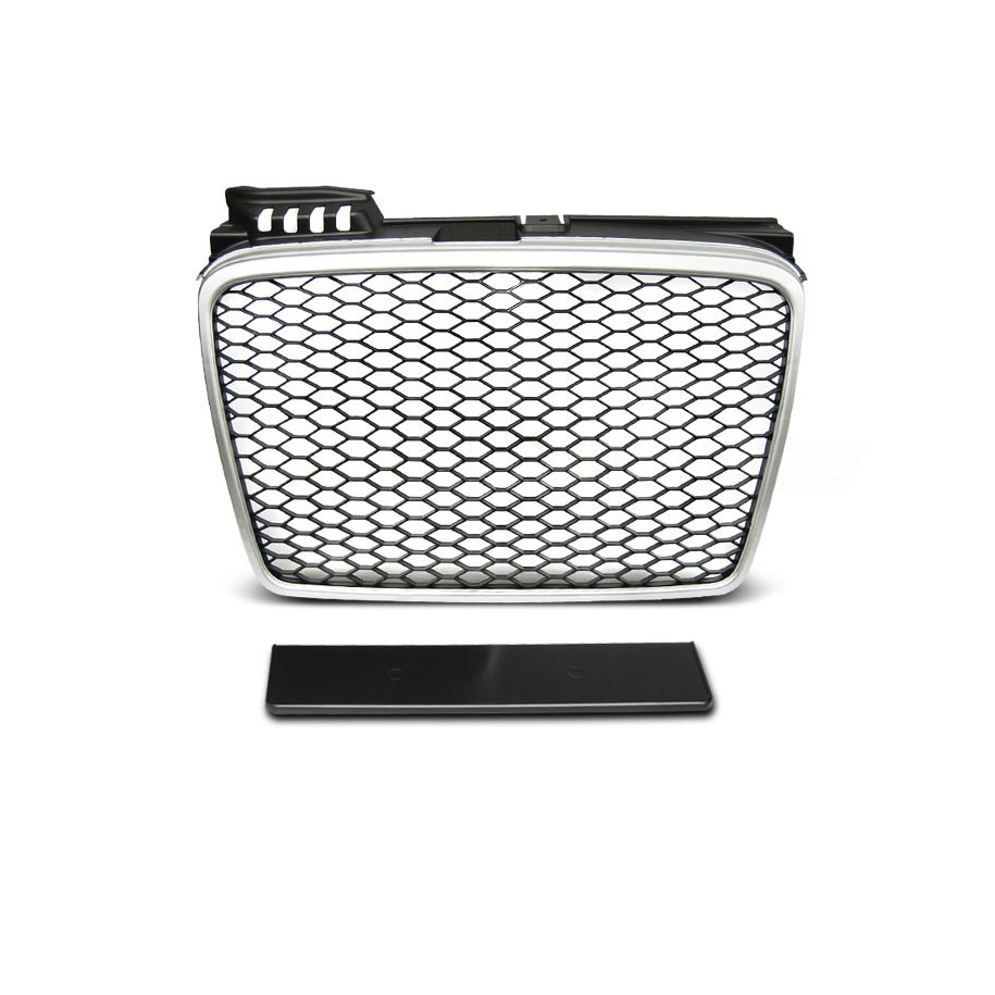 ATRAPA AUDI A4 B7 2004-08 RS-STYLE MATT SILVER