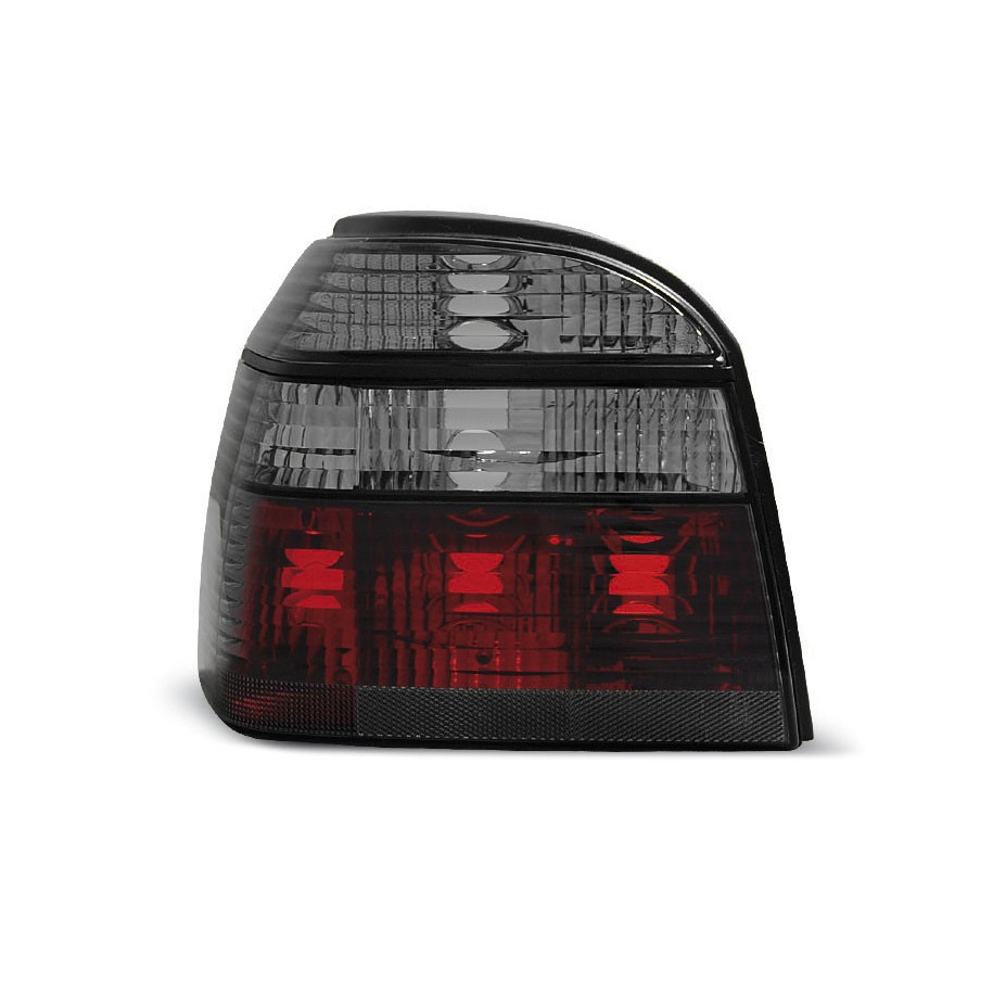 LAMPY TYLNE VW GOLF III 1991-97 CLEAR RED SMOKE